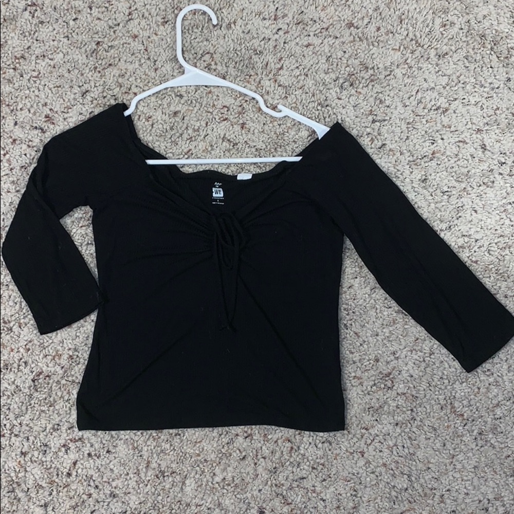 Off the shoulder shirt